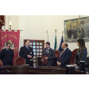 Ricevimento ufficiale con il sidaco Nicola Sanna.